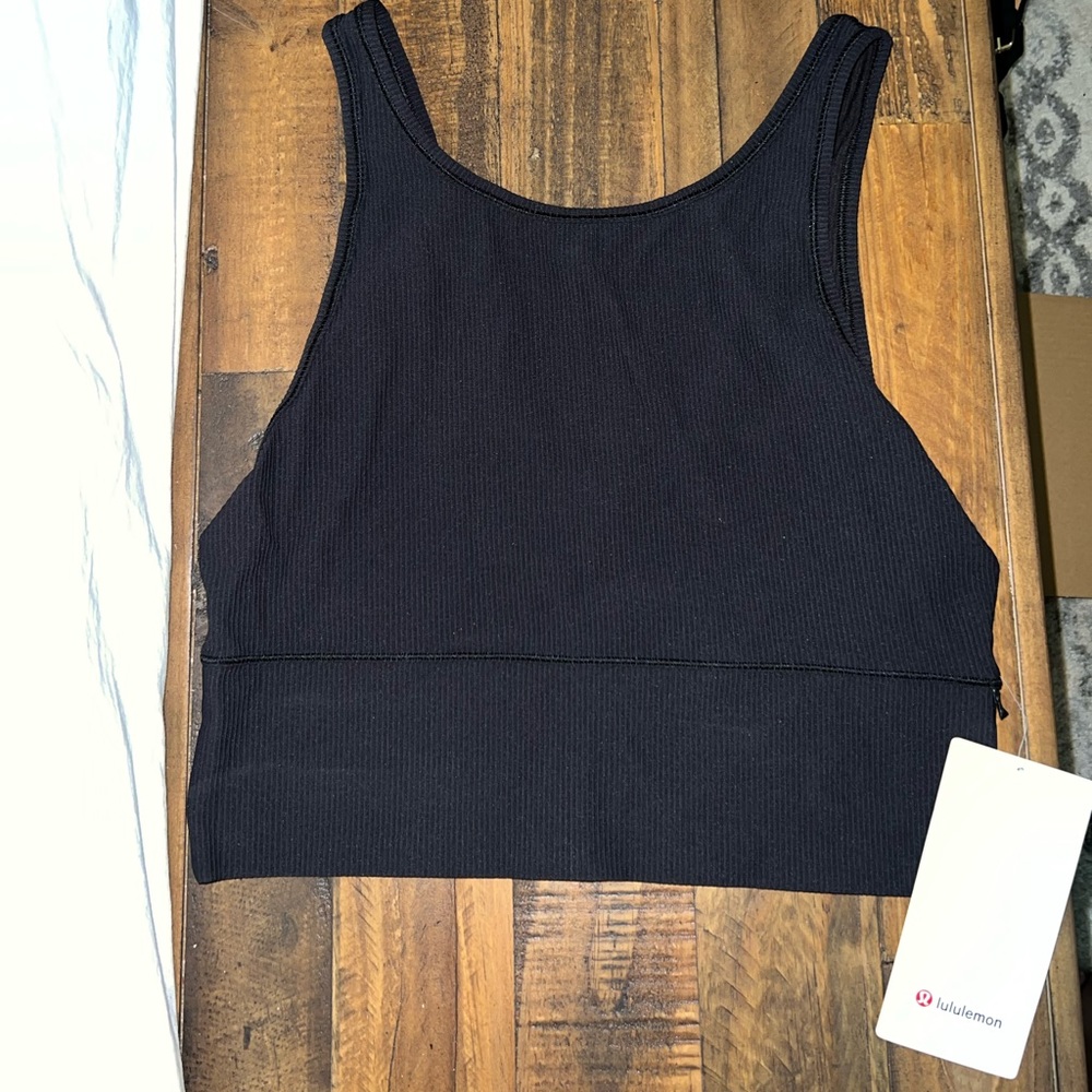 SOLD!!  Black lululemon sports tank